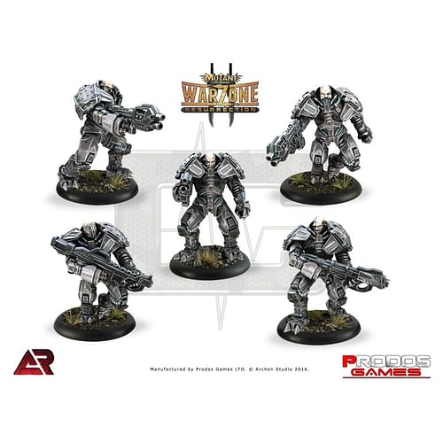 Warzone Resurrection - Cybertronic Troops: Armored Chasseurs