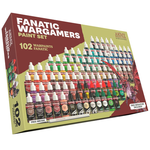 Army Painter: Fanatic Wargamers Paint Set Army Painter: Fanatic Wargamers Paint Set
