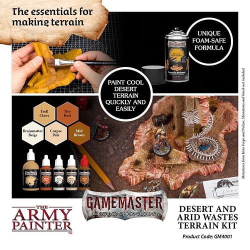 Obrázok Army Painter: GameMaster - Desert & Arid Wastes Terrain Kit