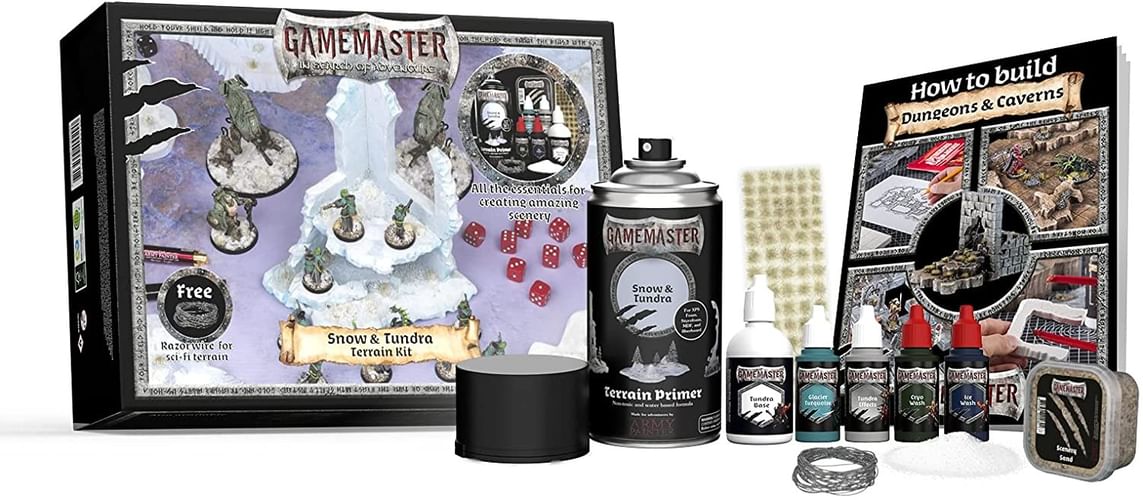 Army Painter: GameMaster - Snow & Tundra Terrain Kit Army Painter: GameMaster - Snow & Tundra Terrain Kit