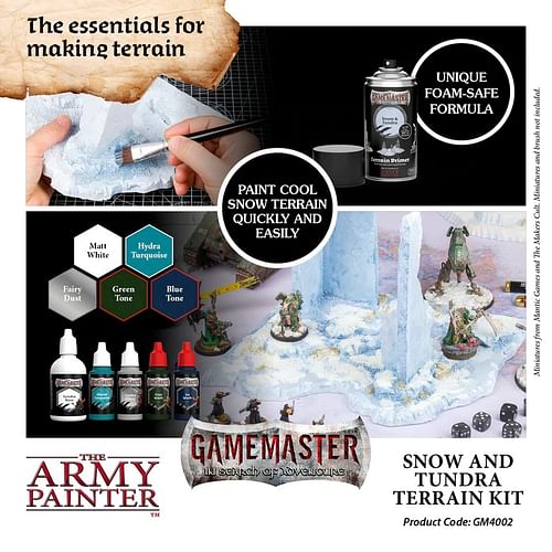 Obrázok Army Painter: GameMaster - Snow & Tundra Terrain Kit