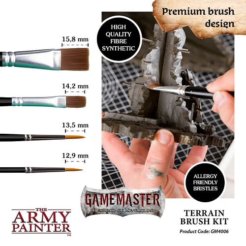 Obrázok Army Painter: GameMaster - Terrain Brush Kit