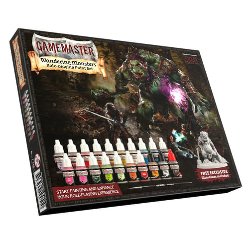 Army Painter - Gamemaster: Wandering Monsters Paint Set Army Painter - Gamemaster: Wandering Monsters Paint Set