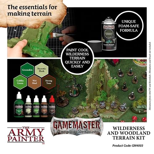 Obrázok Army Painter: GameMaster - Wilderness & Woodlands Terrain Kit