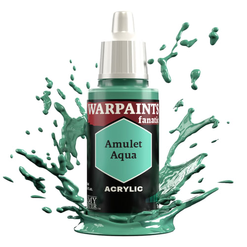 Army Painter: Warpaints Fanatic - Amulet Aqua Army Painter: Warpaints Fanatic - Amulet Aqua