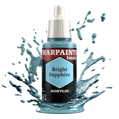 Army Painter: Warpaints Fanatic - Bright Sapphire Army Painter: Warpaints Fanatic - Bright Sapphire
