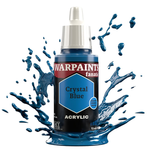Army Painter: Warpaints Fanatic - Crystal Blue Army Painter: Warpaints Fanatic - Crystal Blue