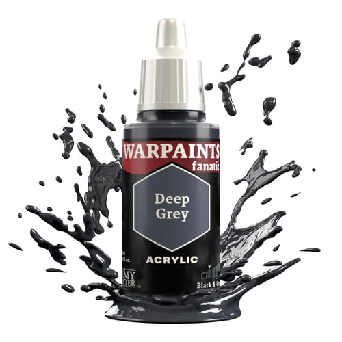 Army Painter: Warpaints Fanatic - Deep Grey Army Painter: Warpaints Fanatic - Deep Grey
