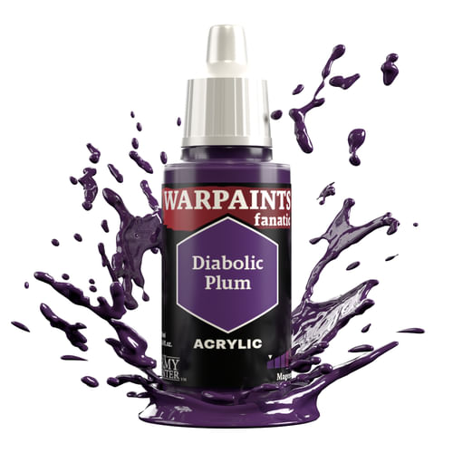 Army Painter: Warpaints Fanatic - Diabolic Plum Army Painter: Warpaints Fanatic - Diabolic Plum