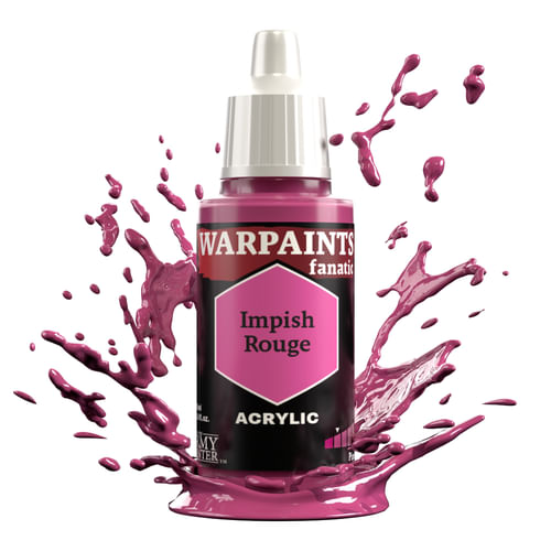 Army Painter: Warpaints Fanatic - Impish Rouge Army Painter: Warpaints Fanatic - Impish Rouge