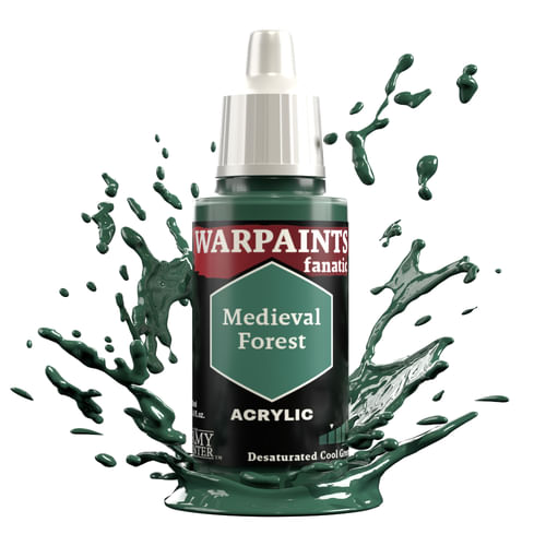 Army Painter: Warpaints Fanatic - Medieval Forest Army Painter: Warpaints Fanatic - Medieval Forest