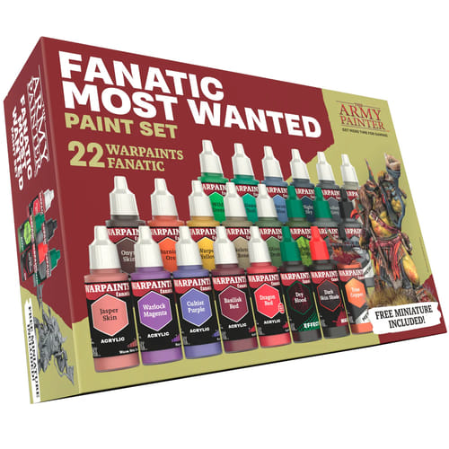 Levně Army Painter: Warpaints Fanatic - Most Wanted Set