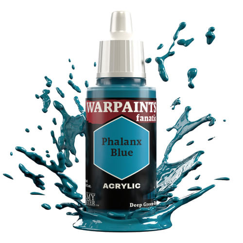 Army Painter: Warpaints Fanatic - Phalanx Blue Army Painter: Warpaints Fanatic - Phalanx Blue