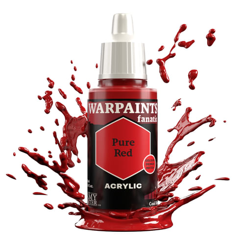 Army Painter: Warpaints Fanatic - Pure Red Army Painter: Warpaints Fanatic - Pure Red