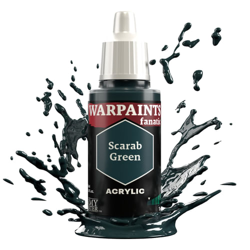 Army Painter: Warpaints Fanatic - Scarab Green Army Painter: Warpaints Fanatic - Scarab Green