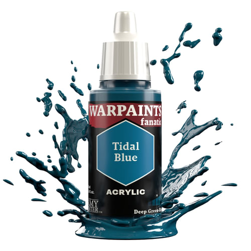Army Painter: Warpaints Fanatic - Tidal Blue Army Painter: Warpaints Fanatic - Tidal Blue