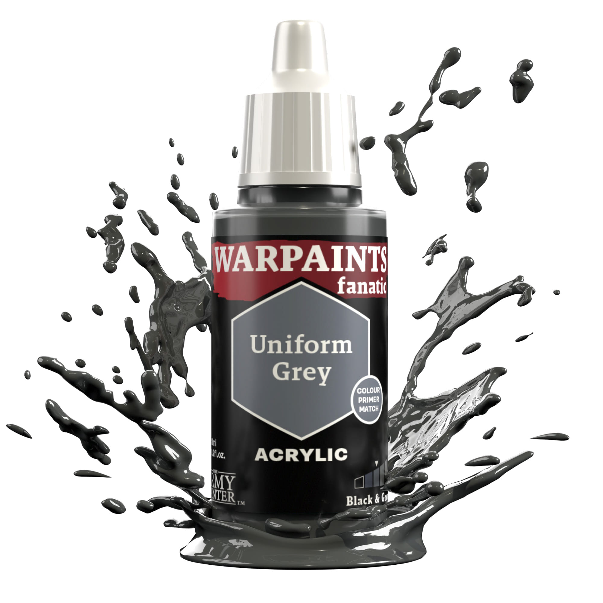 Army Painter: Warpaints Fanatic - Uniform Grey