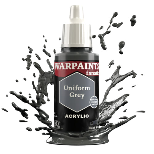 Army Painter: Warpaints Fanatic - Uniform Grey Army Painter: Warpaints Fanatic - Uniform Grey