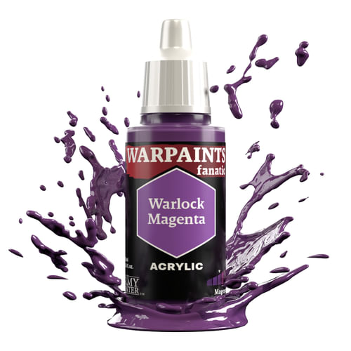 Army Painter: Warpaints Fanatic - Warlock Magenta Army Painter: Warpaints Fanatic - Warlock Magenta