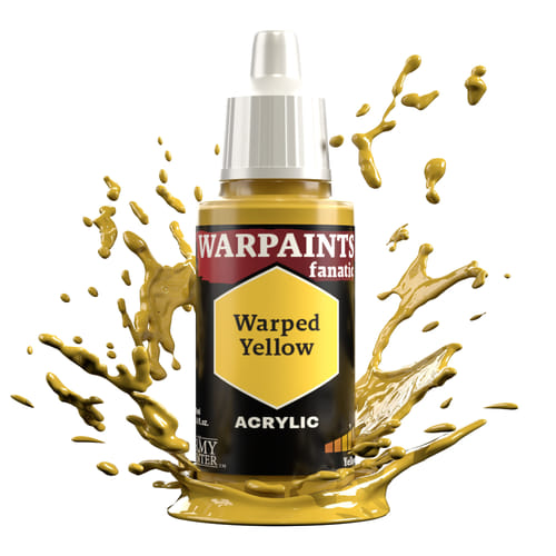 Army Painter: Warpaints Fanatic - Warped Yellow Army Painter: Warpaints Fanatic - Warped Yellow
