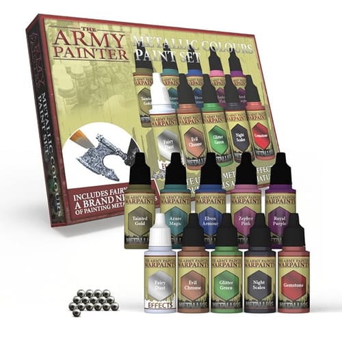 Army Painter: Warpaints Metallic Colours Paint Set Army Painter: Warpaints Metallic Colours Paint Set