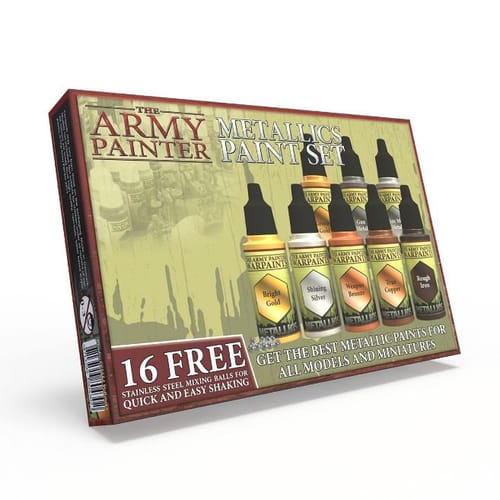 Army Painter - Warpaints Metallic Paint Set Army Painter - Warpaints Metallic Paint Set