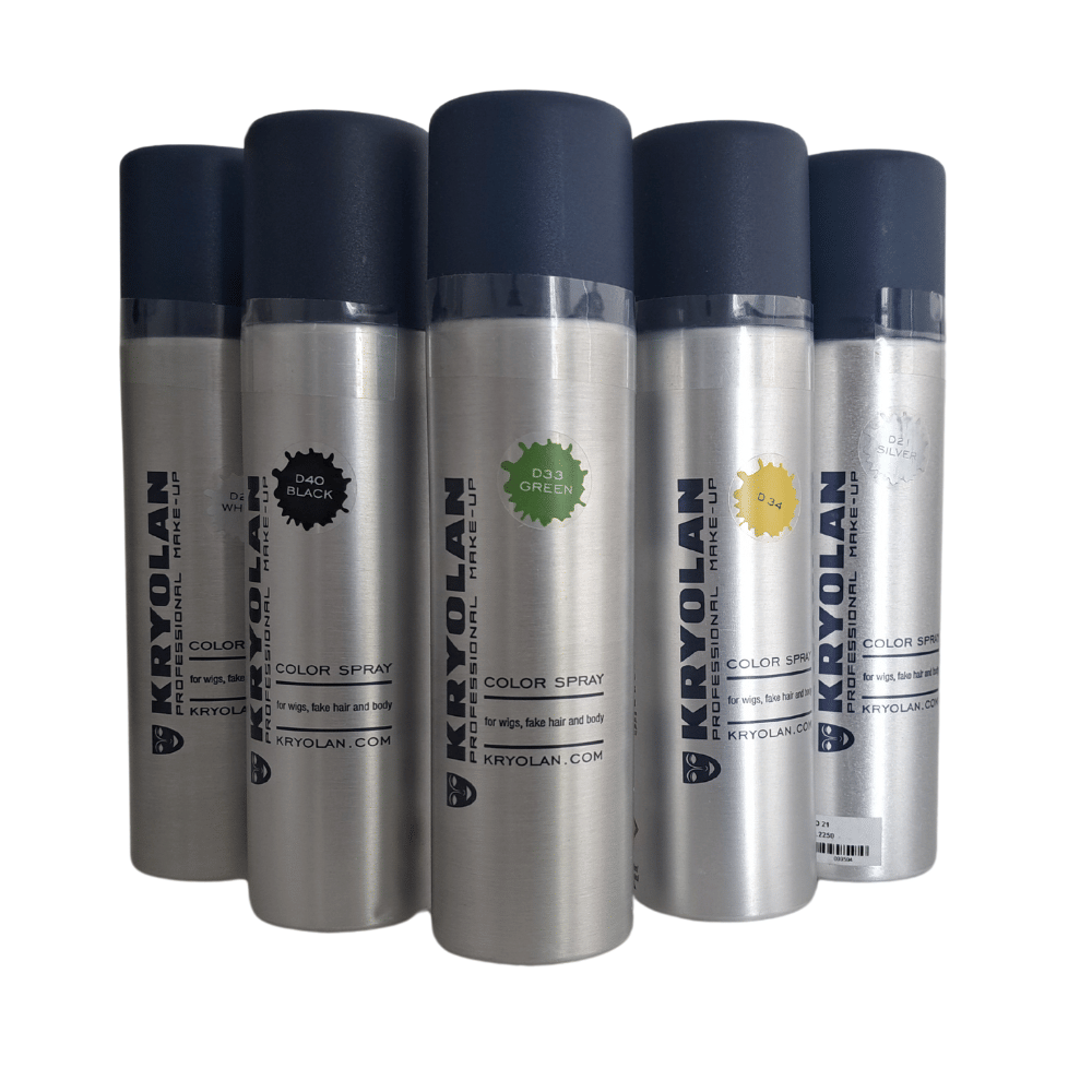 Farba na vlasy ve spreji - Kryolan Color Spray