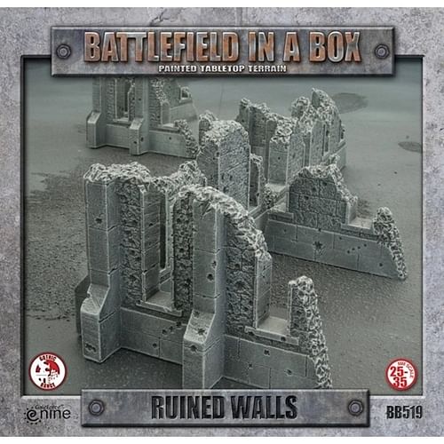 Battlefield in a Box: Ruined Walls
