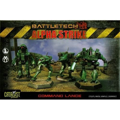 BattleTech Alpha Strike: Command Lance Pack BattleTech Alpha Strike: Command Lance Pack