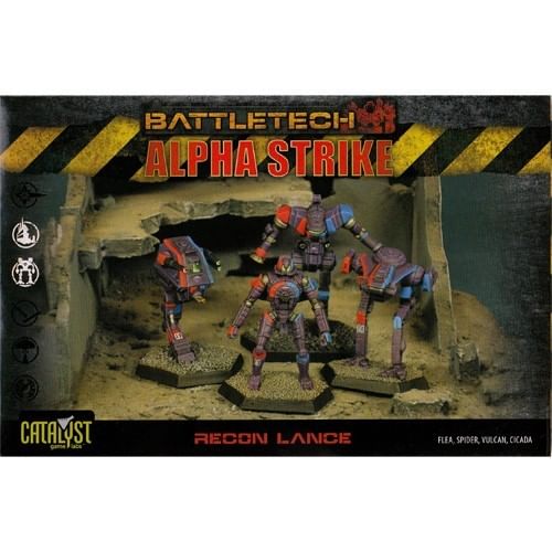BattleTech Alpha Strike: Recon Lance Pack BattleTech Alpha Strike: Recon Lance Pack