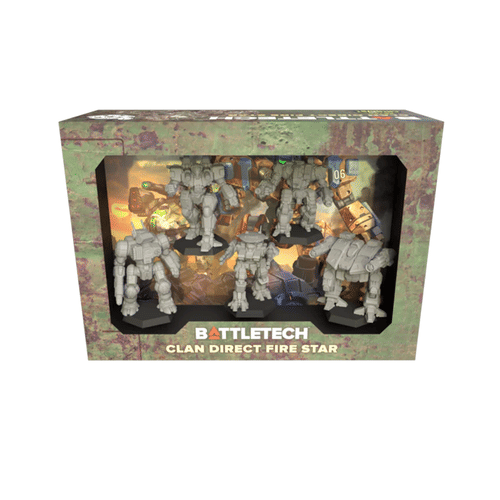 Battletech Clan Direct Fire Star Battletech Clan Direct Fire Star