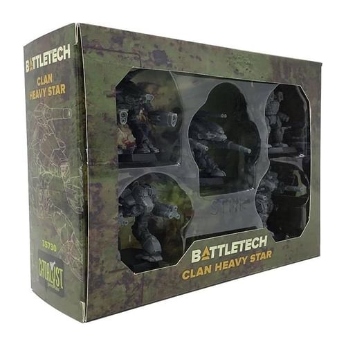 BattleTech Clan Heavy Star BattleTech Clan Heavy Star