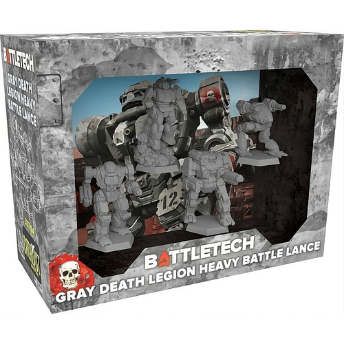 BattleTech: Gray Death Legion Heavy Battle Lance BattleTech: Gray Death Legion Heavy Battle Lance
