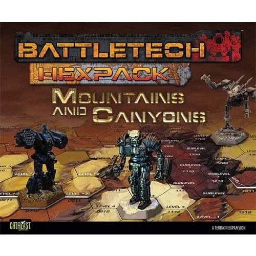 Battletech HexPack: Mountains & Canyons