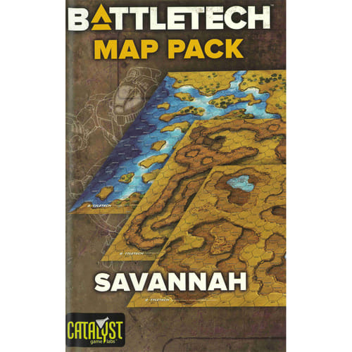 Levně Sada map BattleTech: Savannah