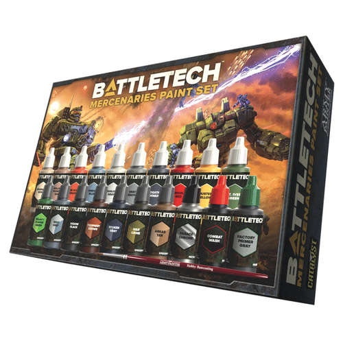 Levně BattleTech: Mercenaries Paint Set