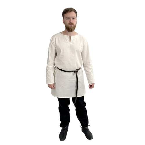 Levně imago Bavlněná dlouhá tunika - přírodní