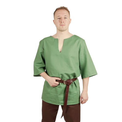 Levně imago Bavlněná středověká košile - zelená
