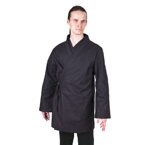 Bavlnená tunika Jedi vrchná - čierna Bavlnená tunika Jedi vrchná - čierna