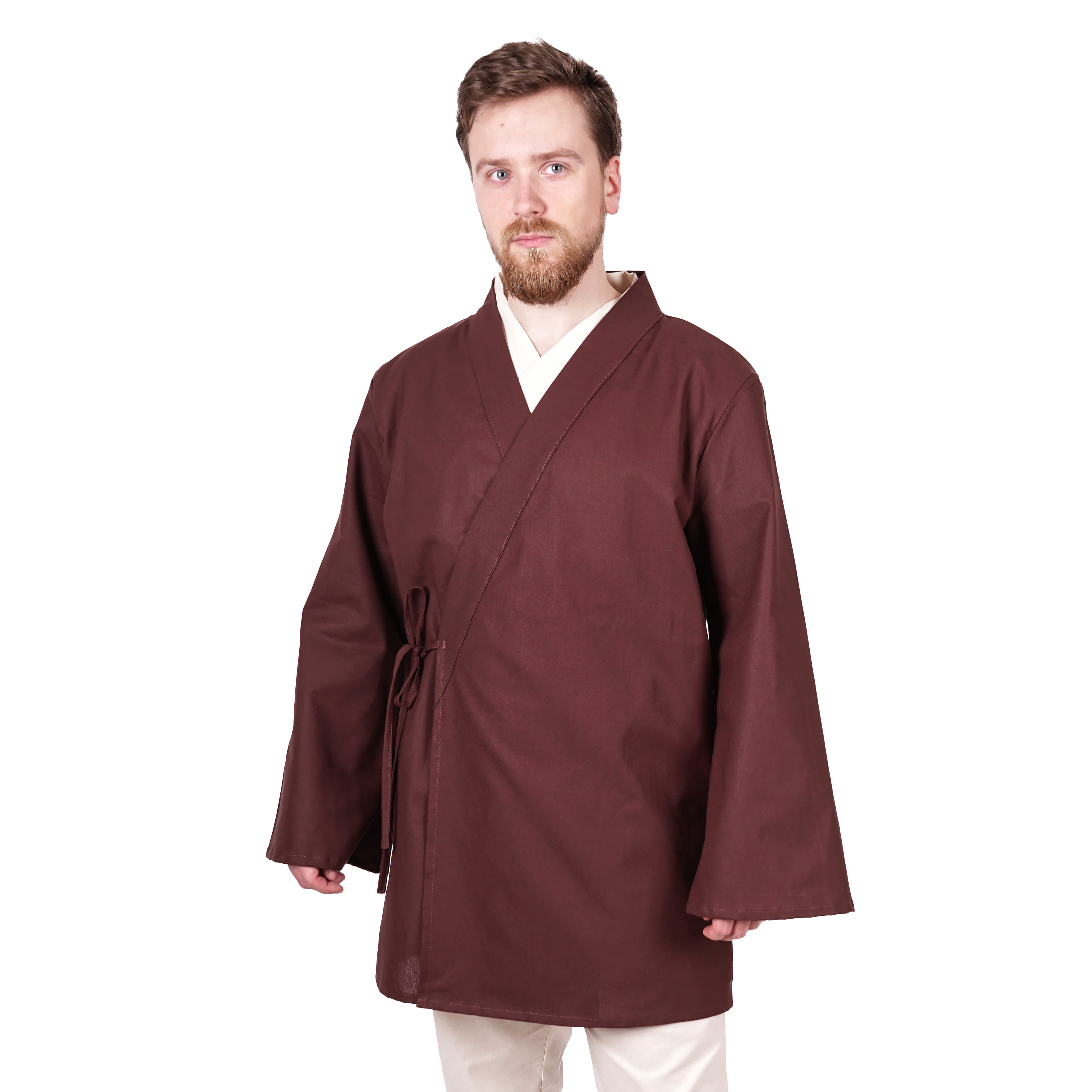 Bavlnená tunika Jedi top - hnedá