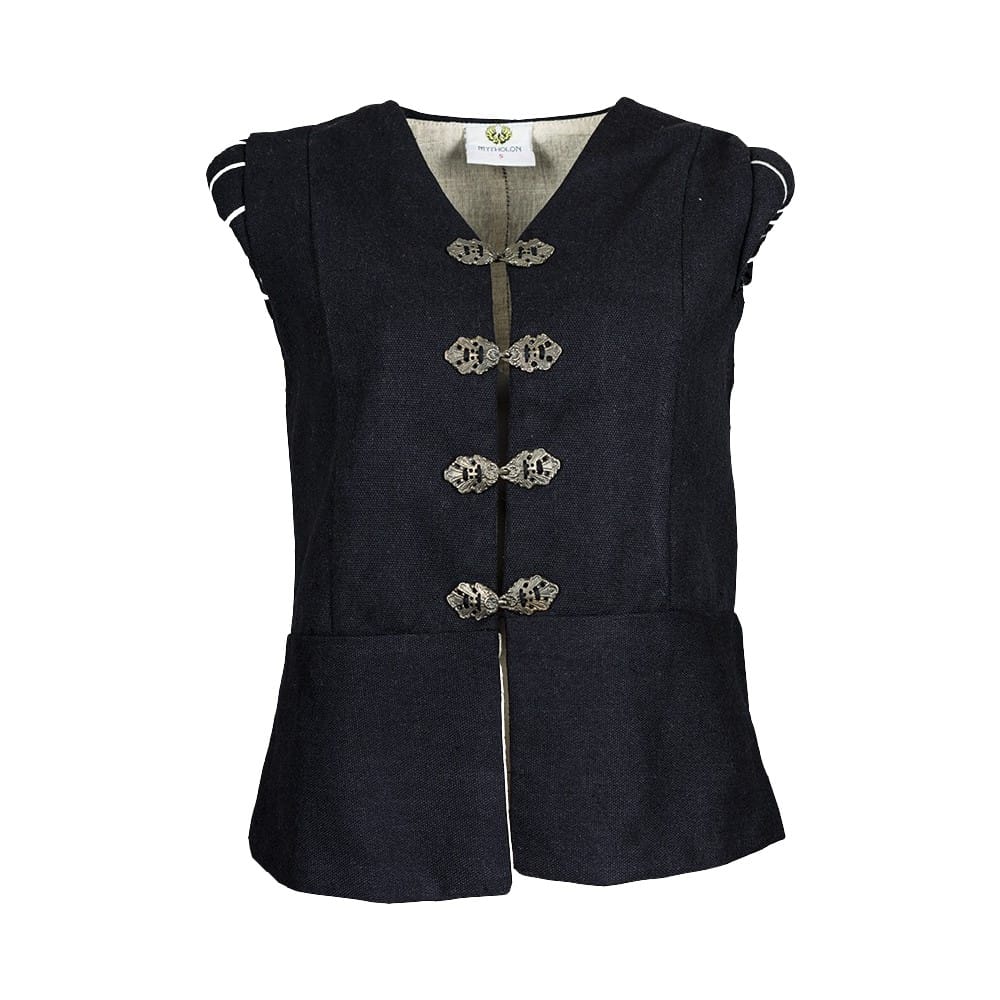 Bavlnený Doublet Geoffrey - čierny