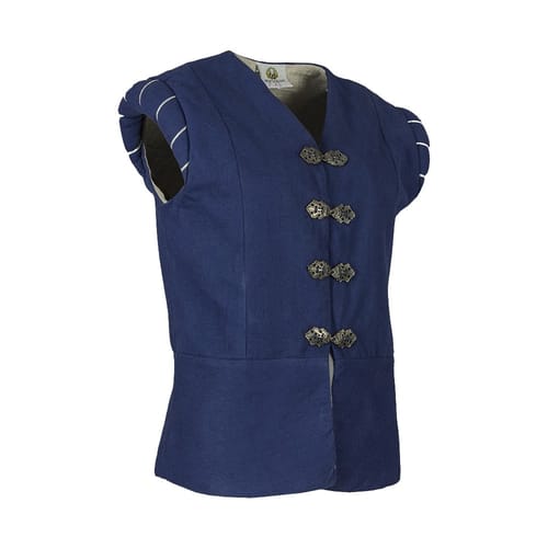 Levně Bavlněný Doublet Geoffrey - modrý