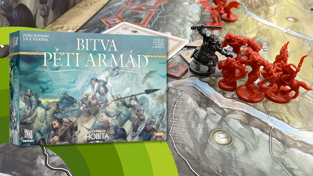 Bitva pěti armád – recenze epické deskovky pro dva hráče
