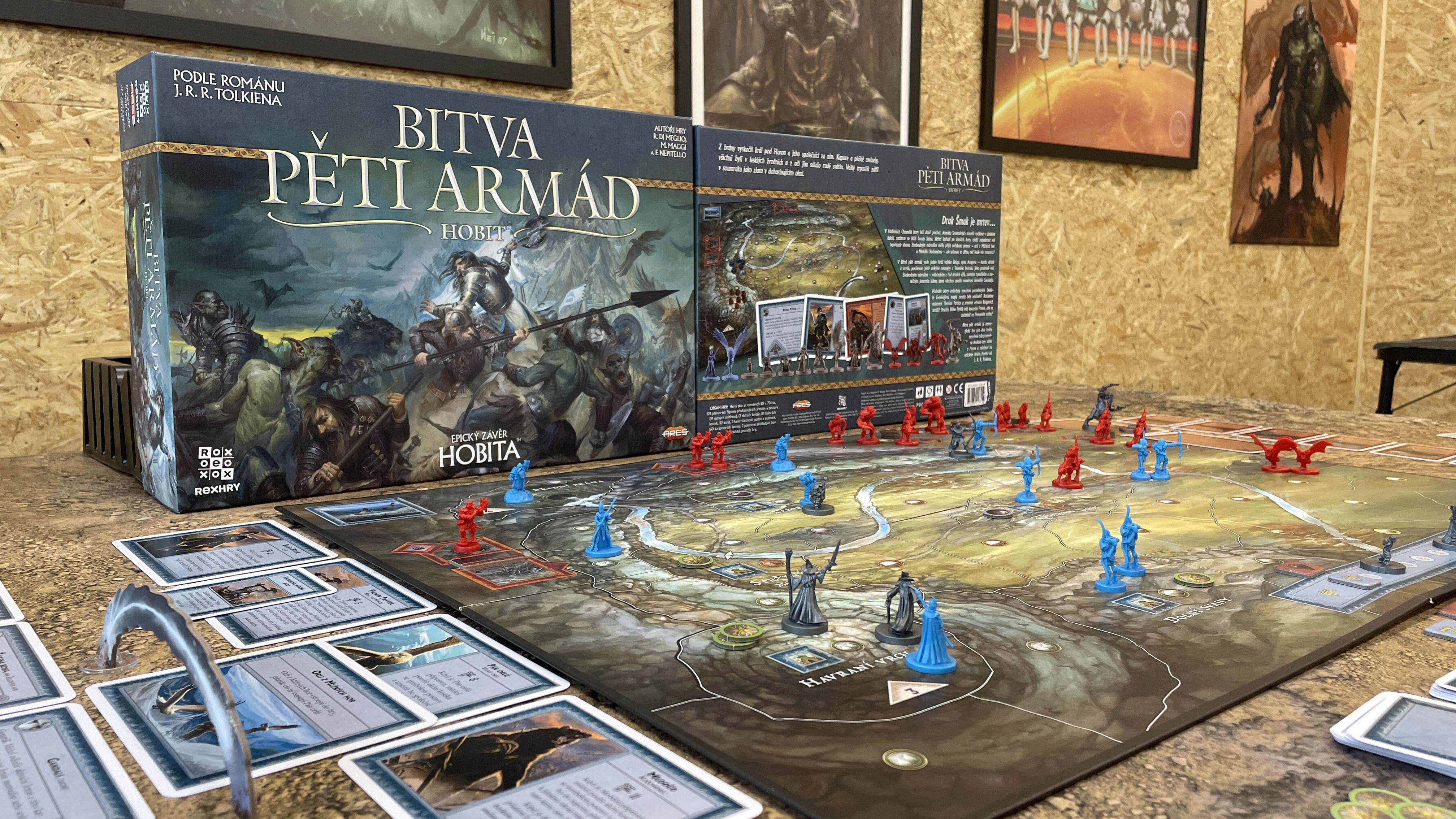 Bitka piatich armád - recenzia epickej stolovej hry pre dvoch hráčov