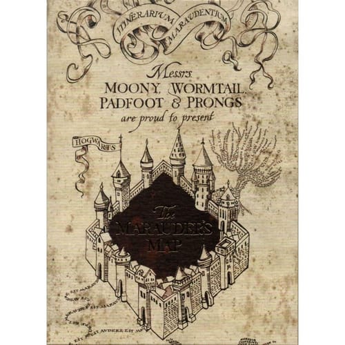 Blahoželanie Harry Potter - Záškodnícky plánik Blahoželanie Harry Potter - Záškodnícky plánik