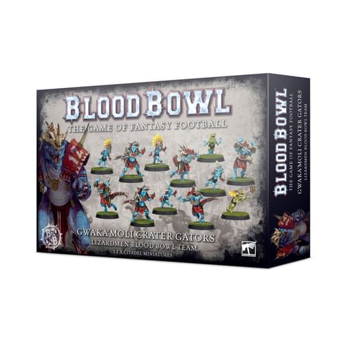 Blood Bowl - Gwaka’moli Crater Gators: Lizardmen Team Blood Bowl - Gwaka’moli Crater Gators: Lizardmen Team