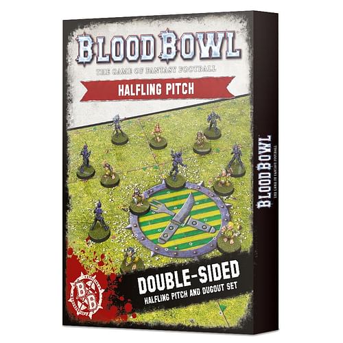 Blood Bowl - Halfling Pitch & Dugouts