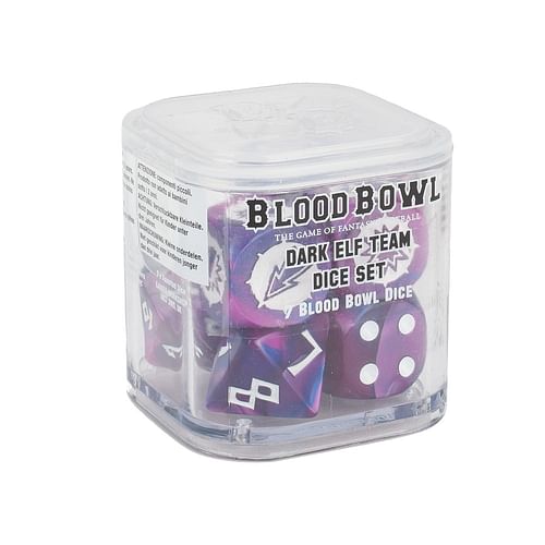 Blood Bowl - Dark Elf Dice Set