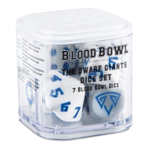 Blood Bowl - The Dwarf Giants Dice Set Blood Bowl - The Dwarf Giants Dice Set