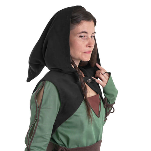 Bolerko s kapucňou - čierne Bolerko s kapucňou - čierne